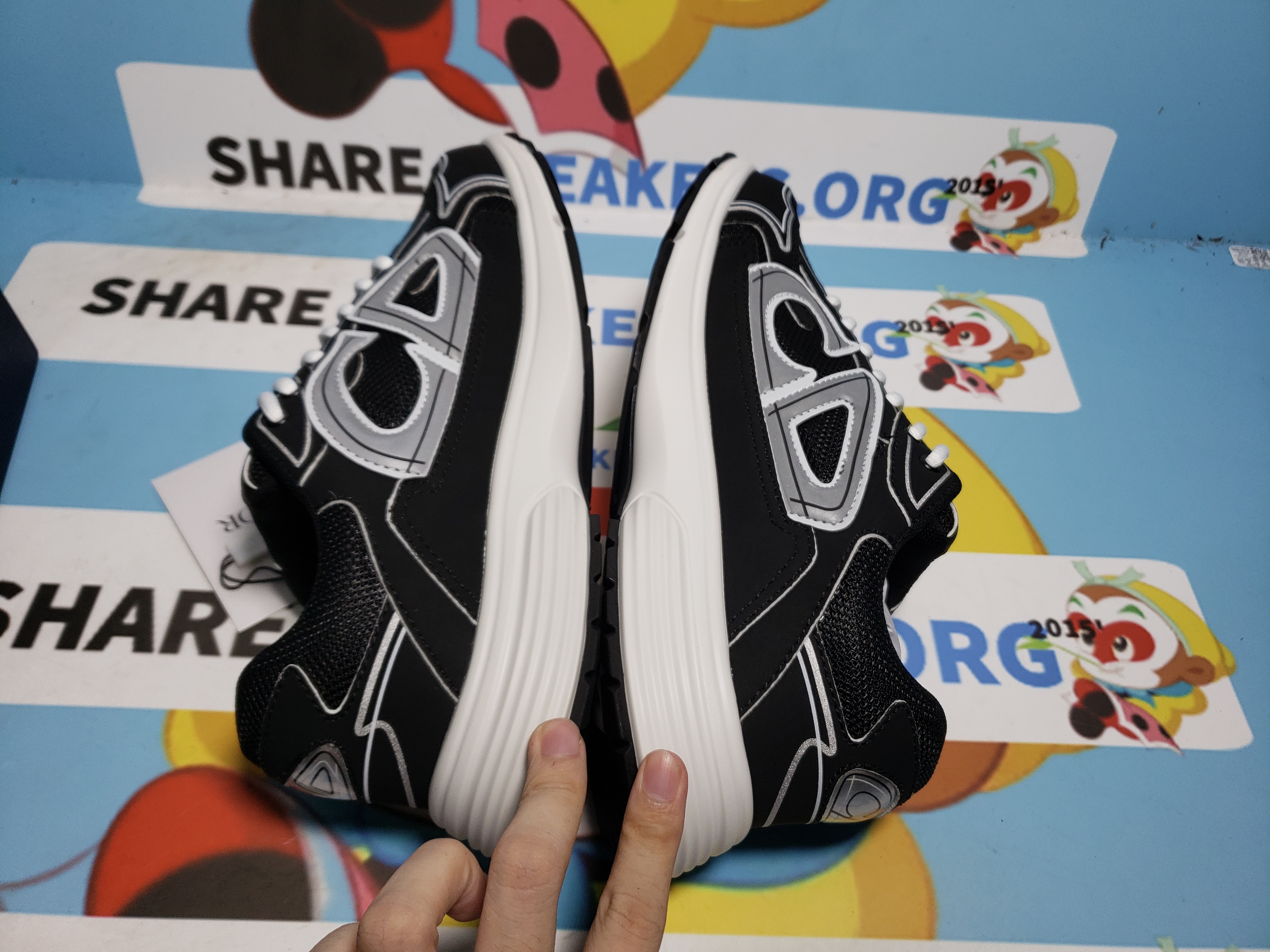 PKGoden Dior B30 Light Grey Sneakers Black Coffee Color 3SN279ZND-H969