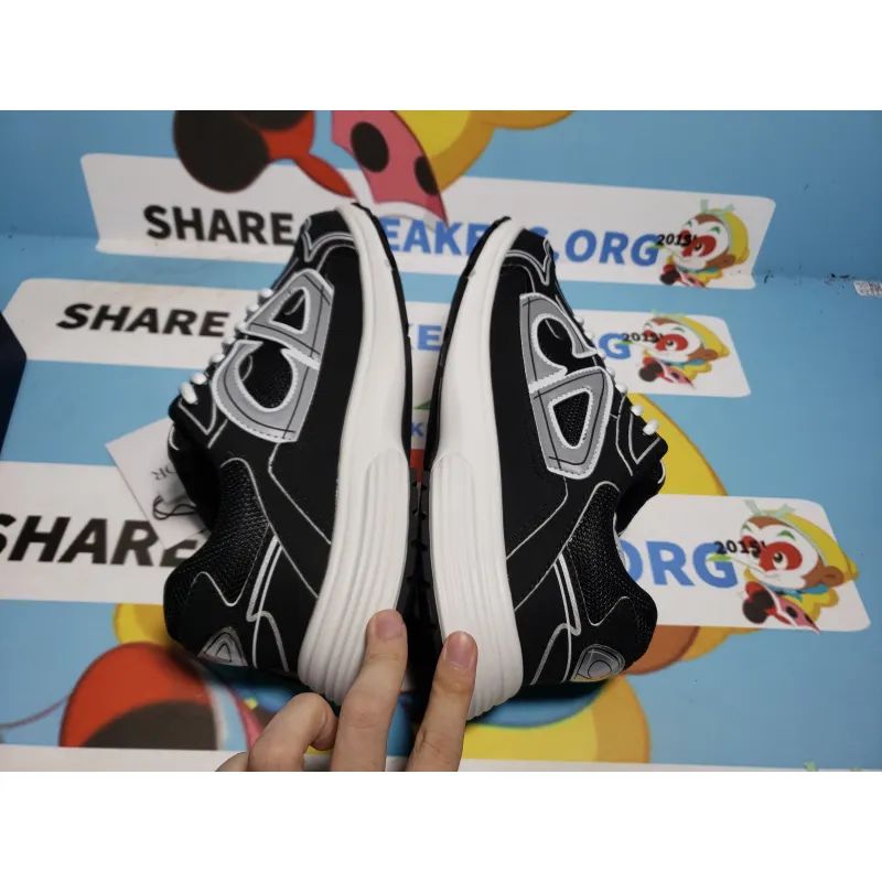 PKGoden Dior B30 Light Grey Sneakers Black Coffee Color 3SN279ZND-H969