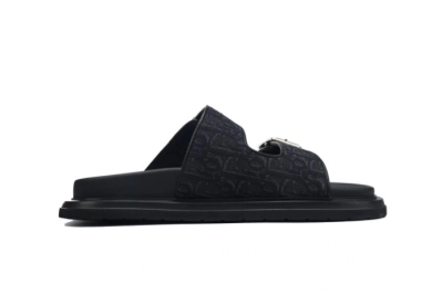 POP  Dior Aqua Sandal Black 02