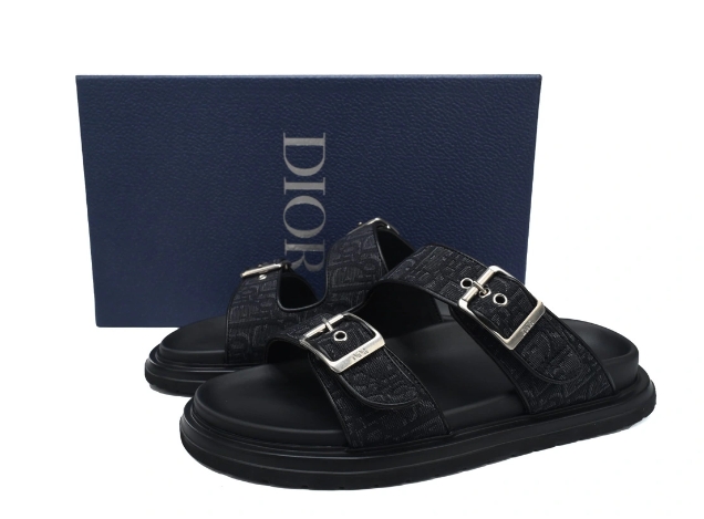POP  Dior Aqua Sandal Black