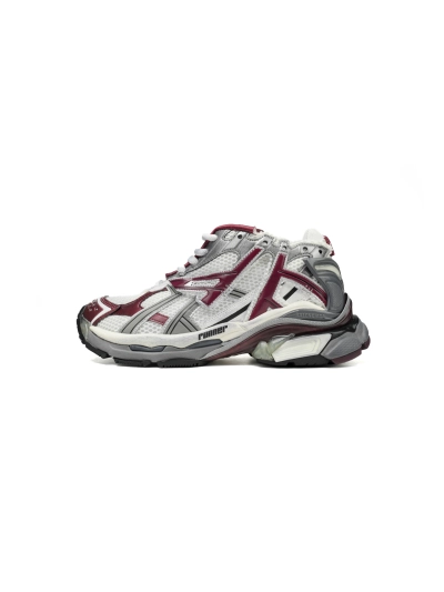 PKGoden  Balenciaga Runner Sneaker 'White Burgundy' 01