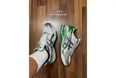 POP  ASICS Gel-Kayano 14 White Malachite Green 1201A019-110 02
