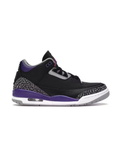 POP  Jordan 3 Retro Black Court Purple, CT8532-050 02