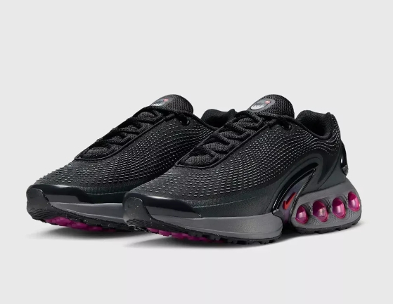 Air Max DN 'All Night' Shoes - Black/Light Crimson, FJ3145-005