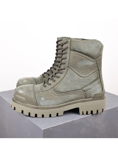 PKGoden Balenciaga Boots Green 01