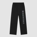 Balenciaga stencil type baggy sweatpants