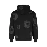 Free Shipping: Denim Tears Mono Cotton Wreath Sweatshirt "Black"