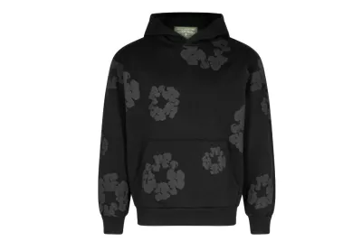 Denim Tears Mono Cotton Wreath Sweatshirt "Black" 01