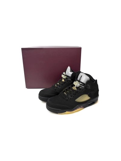 PKGoden  A Ma Maniere x Air Jordan 5  Black ,FD1330-001 02