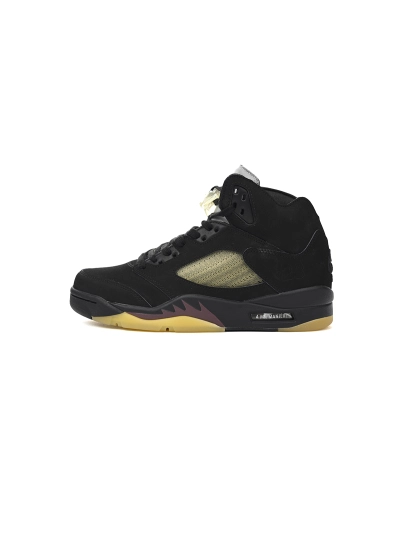 PKGoden  A Ma Maniere x Air Jordan 5  Black ,FD1330-001 01