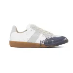 PKGoden  Maison Margiela Paint Replica German Army Trainer (GAT) White Pewter