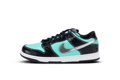 POP SB Dunk Low Pro ‘Diamond Supply Co. Tiffany, 304292-402 01