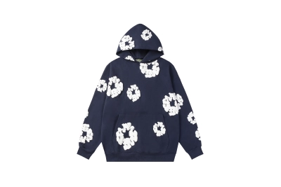 Denim Tears Deep Blue Hoodie 01