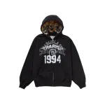 Supreme MM6 Maison Margiela Zip Up hoodie Sweatshirt Black