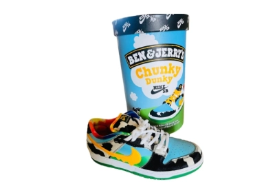 (Only for box, don't have shoes) PKGoden Dunk SB Low Ben & Jerry's Chunky Dunky,  CU3244-100 01