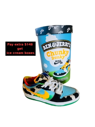PKGoden Dunk SB Low Ben & Jerry's Chunky Dunky, CU3244-100  02