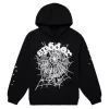 SP5DER Hoodie Black White