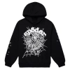 SP5DER Hoodie Black White