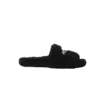 Balenciaga Furry Slide Black Reps