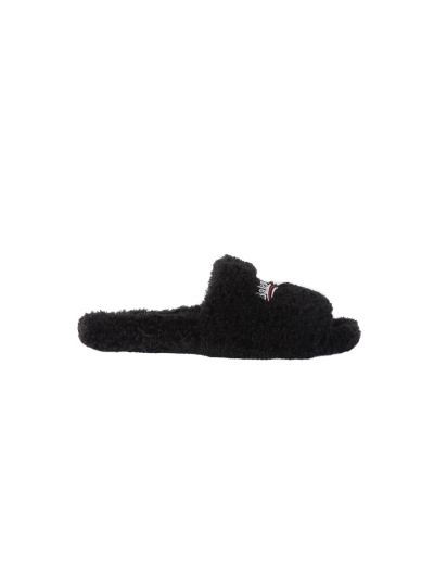 POP Balenciaga Furry Slide Black, 654747W2DO11096 02