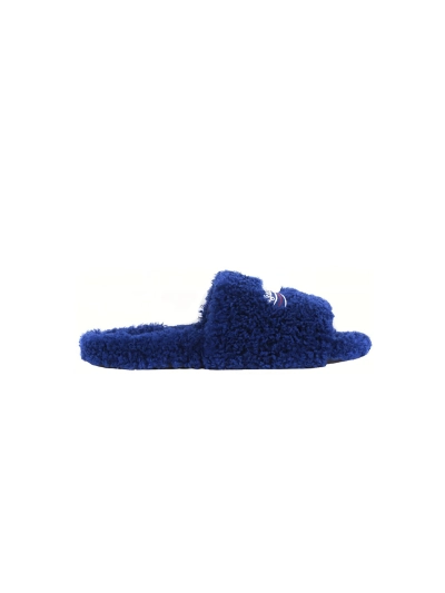 POP Balenciaga Furry Slide Blue, 654261W2DO14296 02
