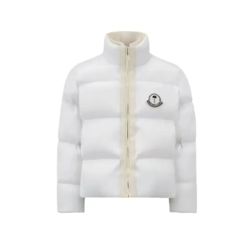Moncler Maya 70 by Palm Angels Jacket Bright White