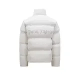 Moncler Maya 70 by Palm Angels Jacket Bright White