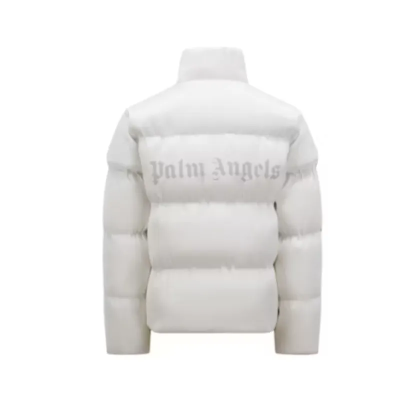 Moncler Maya 70 by Palm Angels Jacket Bright White