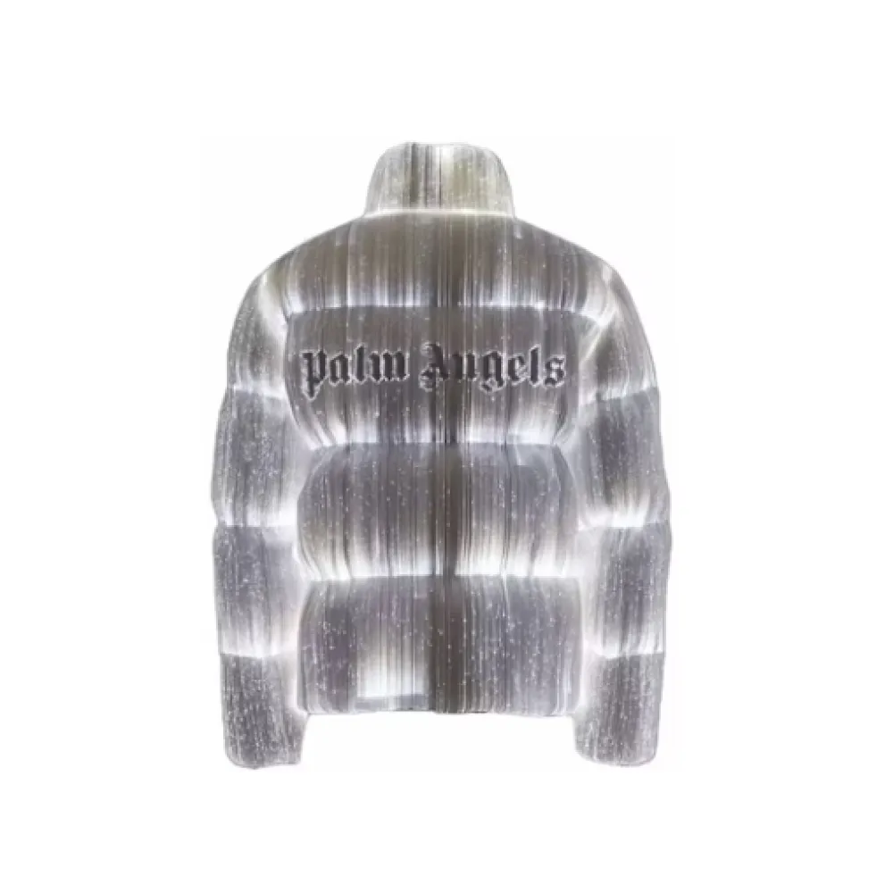 Moncler Maya 70 by Palm Angels Jacket Bright White
