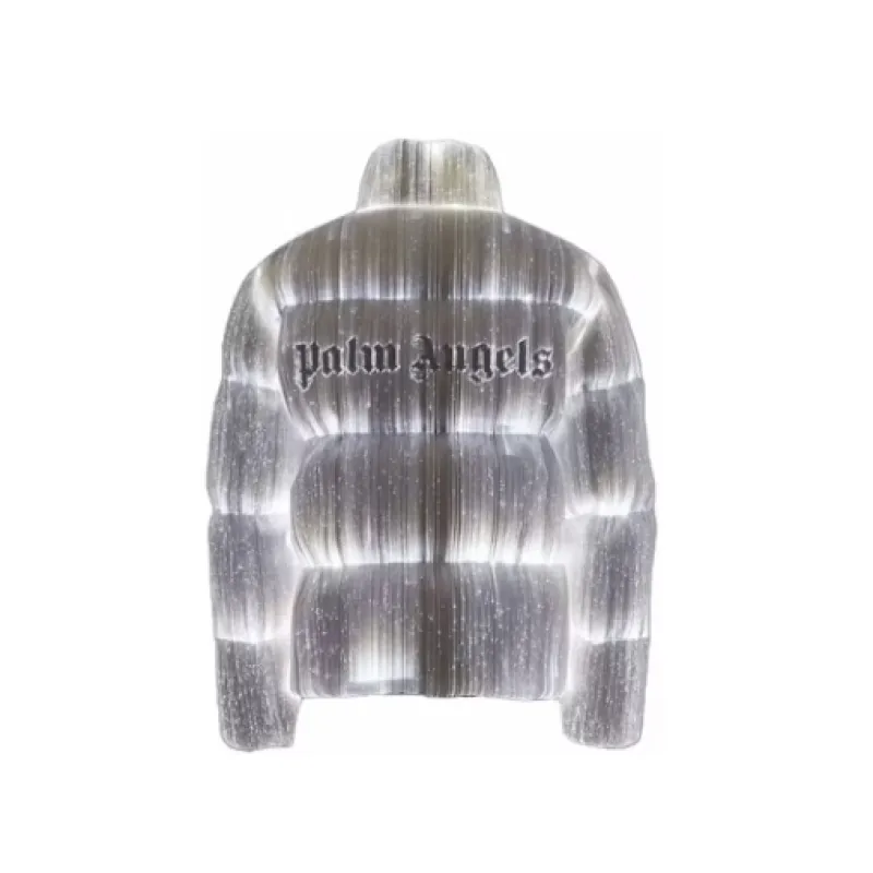 Moncler Maya 70 by Palm Angels Jacket Bright White