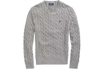 Polo Ralph Lauren mens Cable-knit Cotton Sweater Pullover Sweater 01