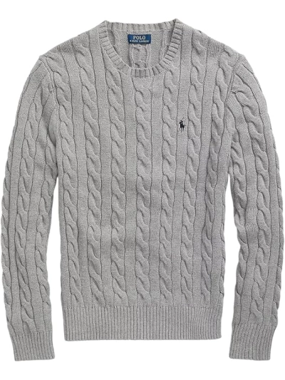 Polo Ralph Lauren mens Cable-knit Cotton Sweater Pullover Sweater 01