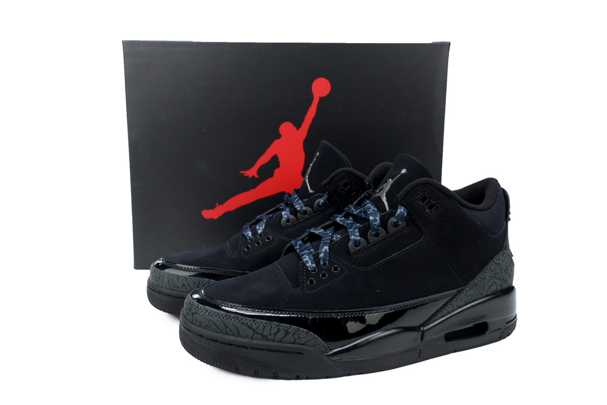 Shop Air Jordan 3 Retro Black Cat Reps