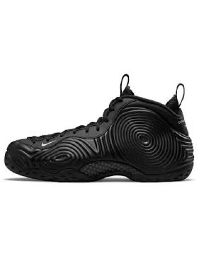 PKGoden Air Foamposite One Comme des Garcons Homme Plus Black 01