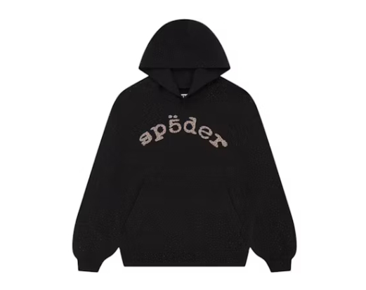Sp5der VVS Hoodie Black