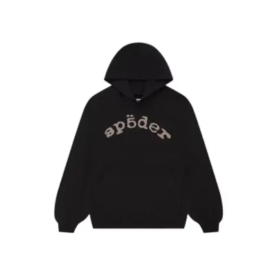Sp5der VVS Hoodie Black 01