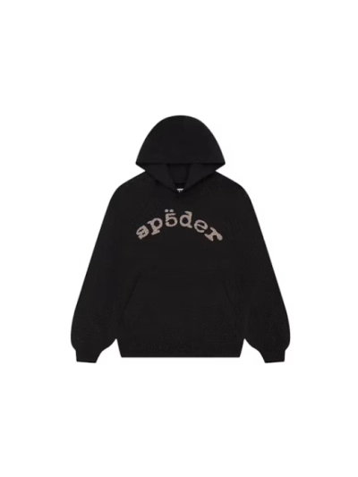 Sp5der VVS Hoodie Black 01