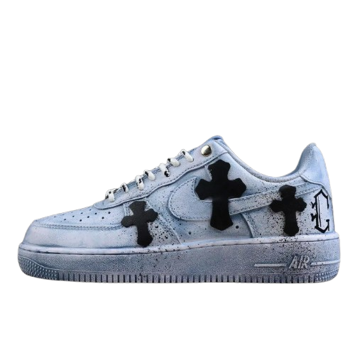 PKGoden Chrome Hearts x Air Force 1 Blue