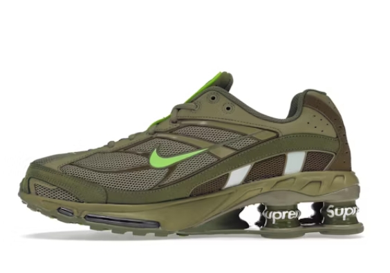 POP Nike Shox Ride 2 SP Supreme Olive, DN1615-200