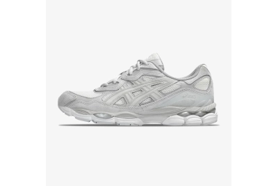POP ASICS Gel-NYC Cream Cloud Grey  1203A663-101 01