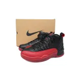 Buy Air Jordan 12 Retro Black and Varsity Red Reps
