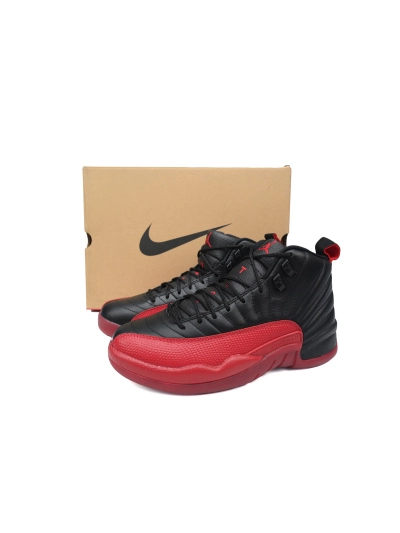 PKGoden Air Jordan 12 Retro Black and Varsity Red, CT8013-002 02