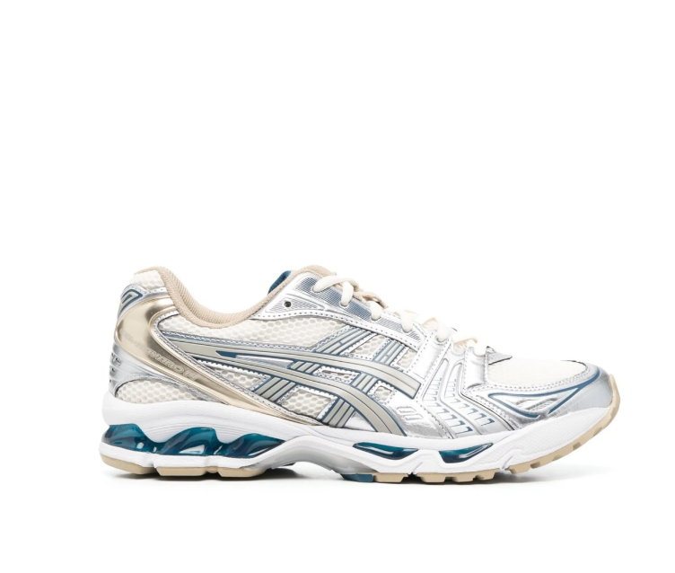 POP ASICS Gel-Kayano 14 Cream Pure Silver Champagne