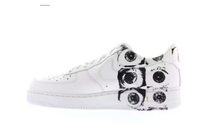PKGoden Supreme x Comme des Garçons SHIRT x Air Force 1 Low 'Eyes' 01