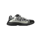 Buy Best Dior B30 Sneakers Black Grey Reps