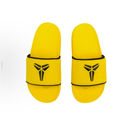 Shop Kobe Bryant x Offcourt Slide Black Yellow Reps at ShareSneakers
