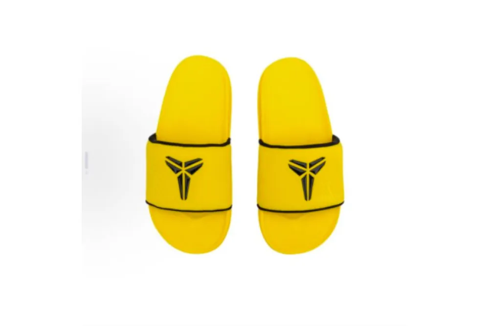Shop Kobe Bryant x Offcourt Slide Black Yellow Reps at ShareSneakers