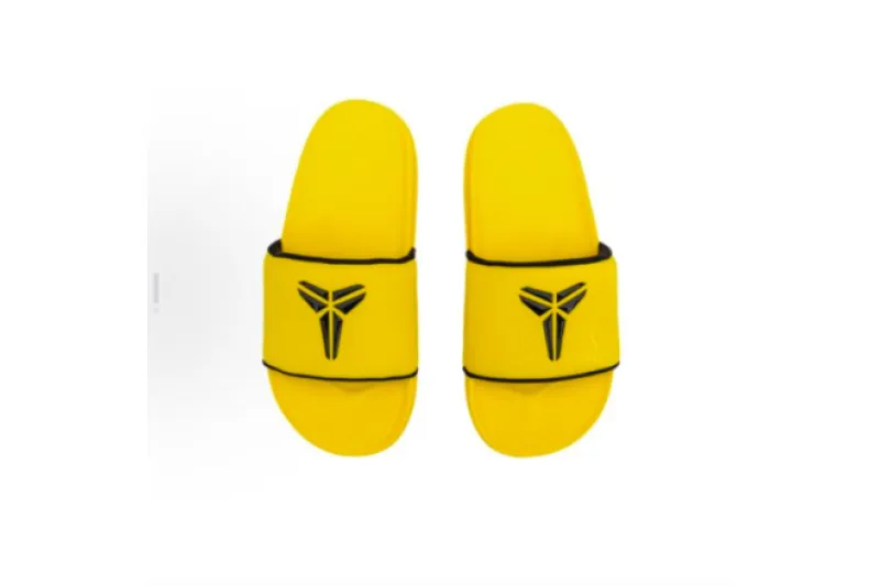 Shop Kobe Bryant x Offcourt Slide Black Yellow Reps at ShareSneakers