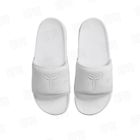 Shop Kobe Bryant x Offcourt Slide Triple White Reps