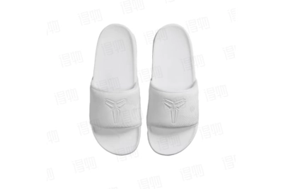 POP Kobe Bryant x Offcourt Slide Triple White, IF2870-100 01